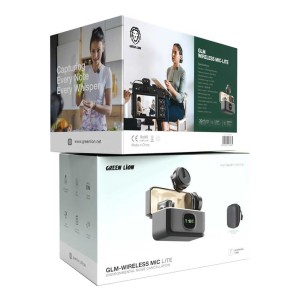 میکروفون یقه ای بی سیم گرین لاین مدل GLM LITE GNGLMWIMICBK